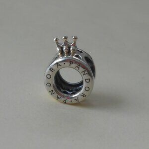 Pandora crown silver charm
